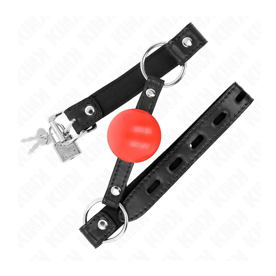 KINK - PALLA IN TPE ROSSA 4 CM GAG 60 x 2 CM